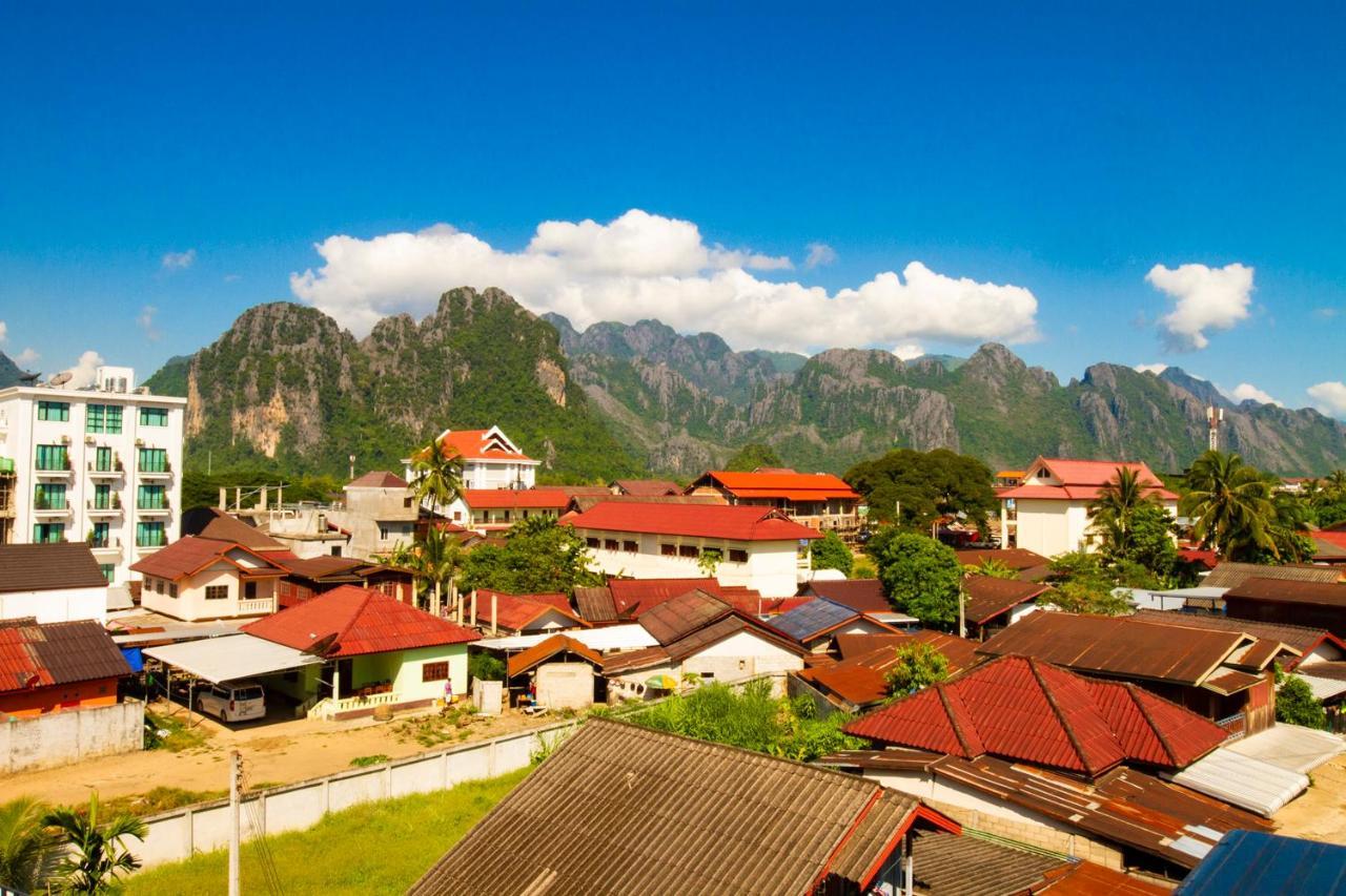 Vang Vieng Topview Hotel Luaran gambar